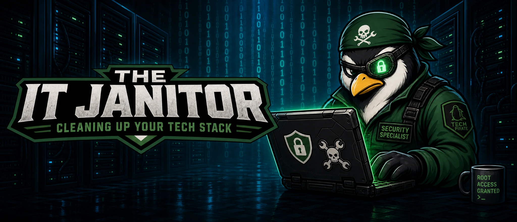 The IT Janitor banner